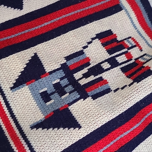 Vintage Matisse southwestern knit cardigan sweater Kachina print medium - Picture 9 of 13